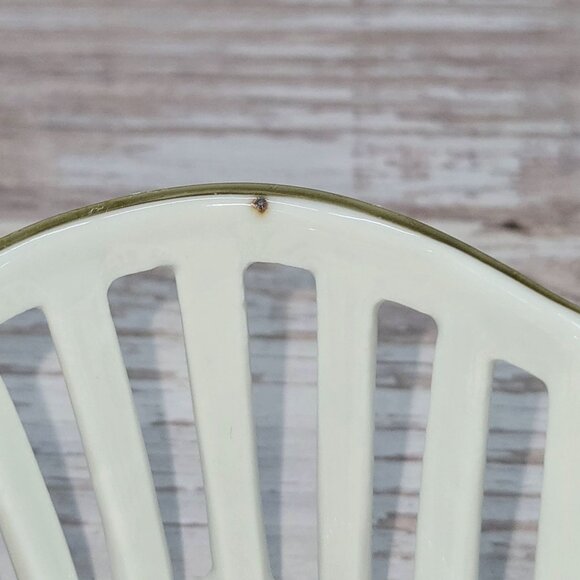 Schumann Arzberg German Porcelain Heart Dish w/ blue Forget me Nots, 5 inches - Picture 3 of 5